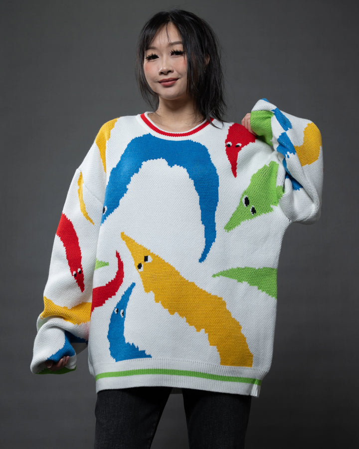 Worm on a String Sweater