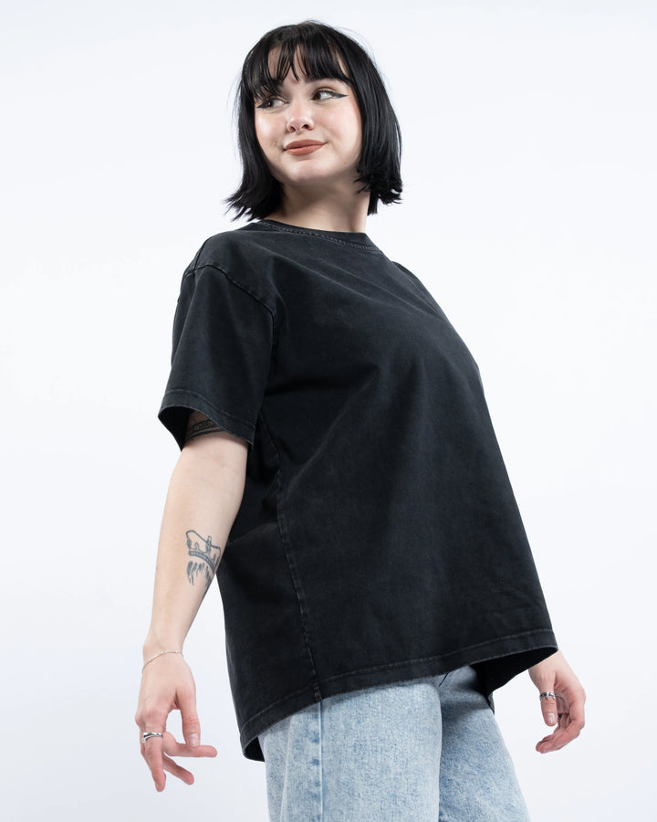 Black Washed Tee