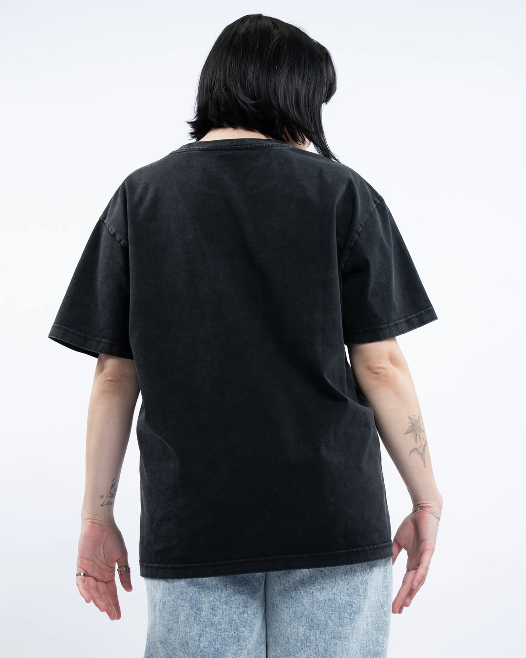 Black Washed Tee