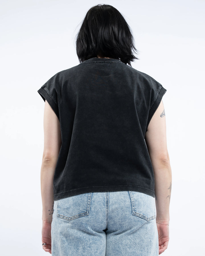 Black Washed Tank