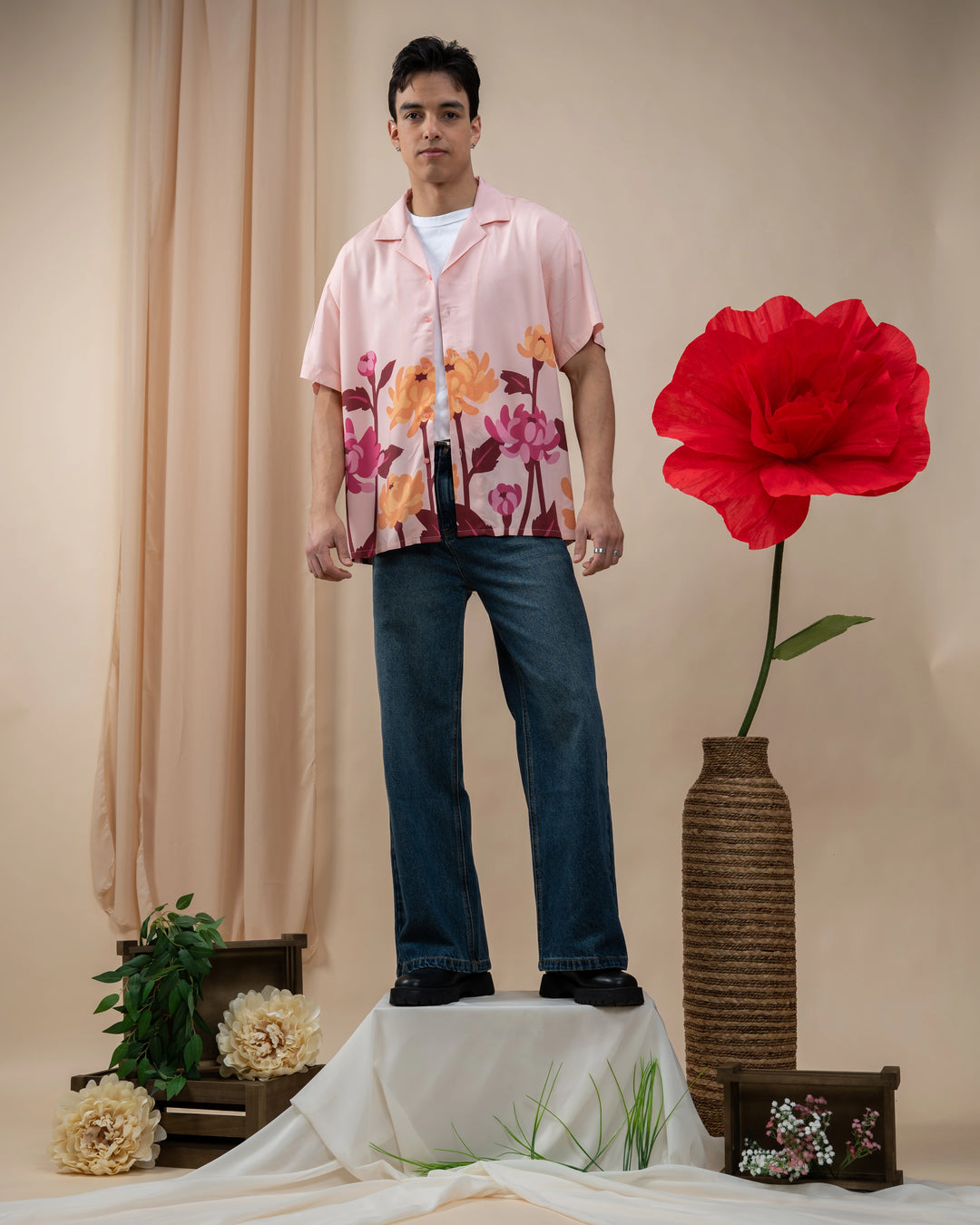 Chrysanthemum Button Up