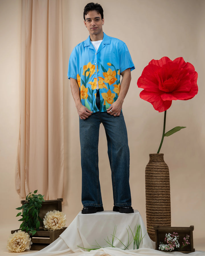 Daffodil Button Up