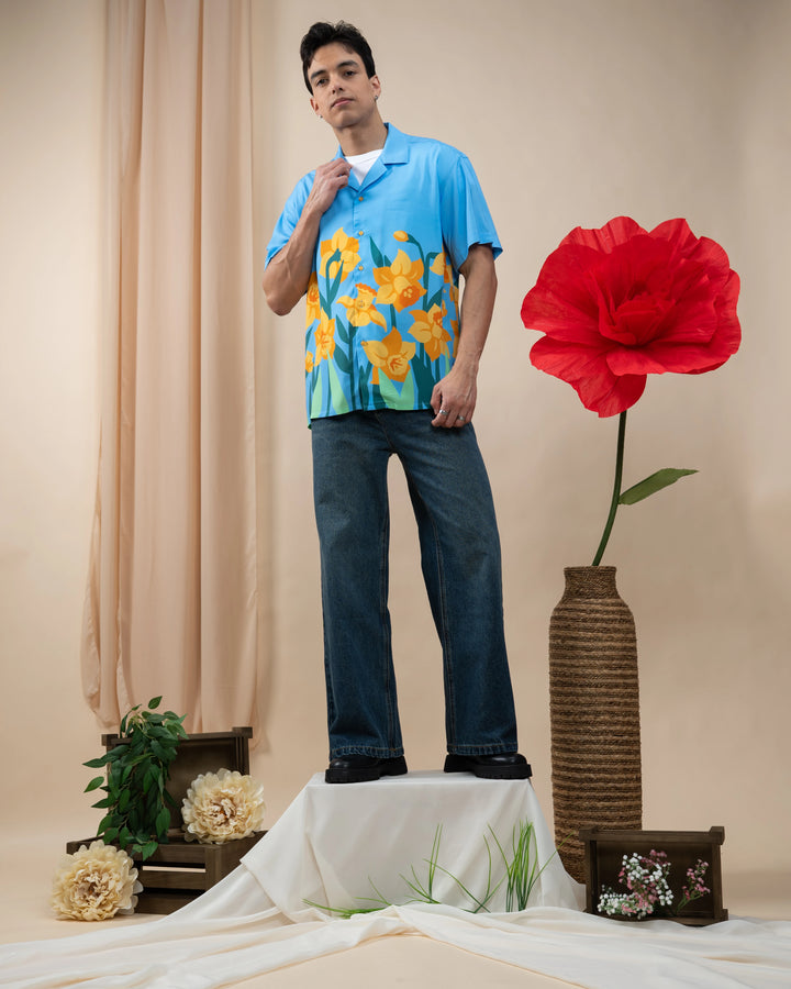 Daffodil Button Up