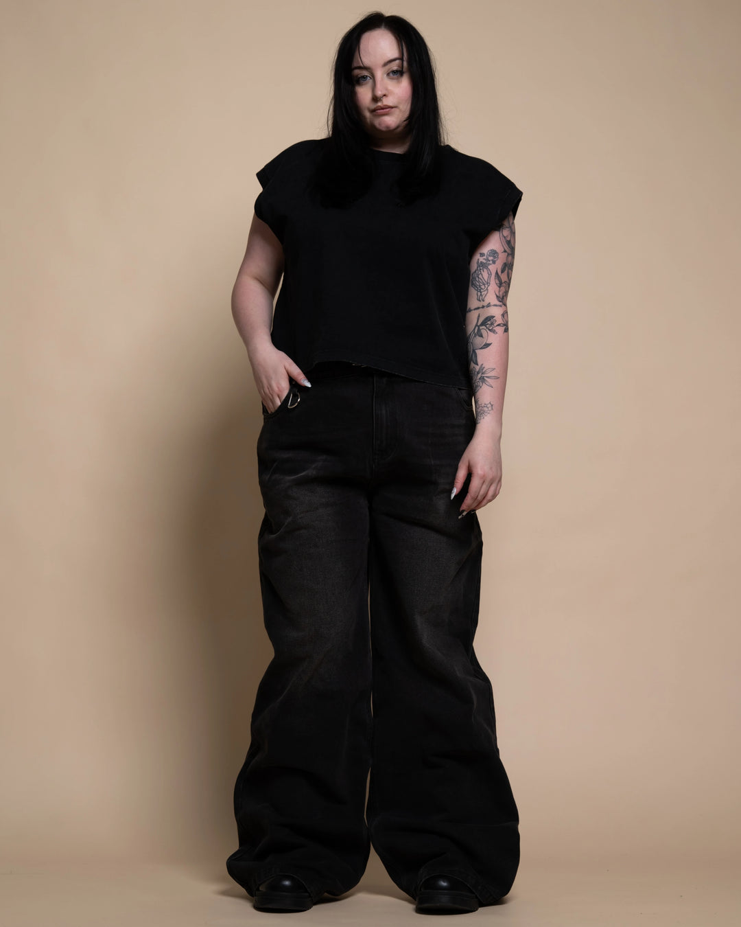 Black Baggy Jeans