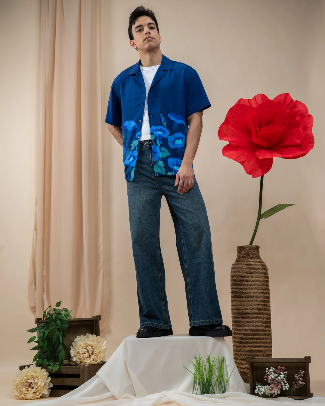Morning Glory Button Up