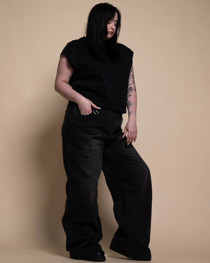 Black Baggy Jeans