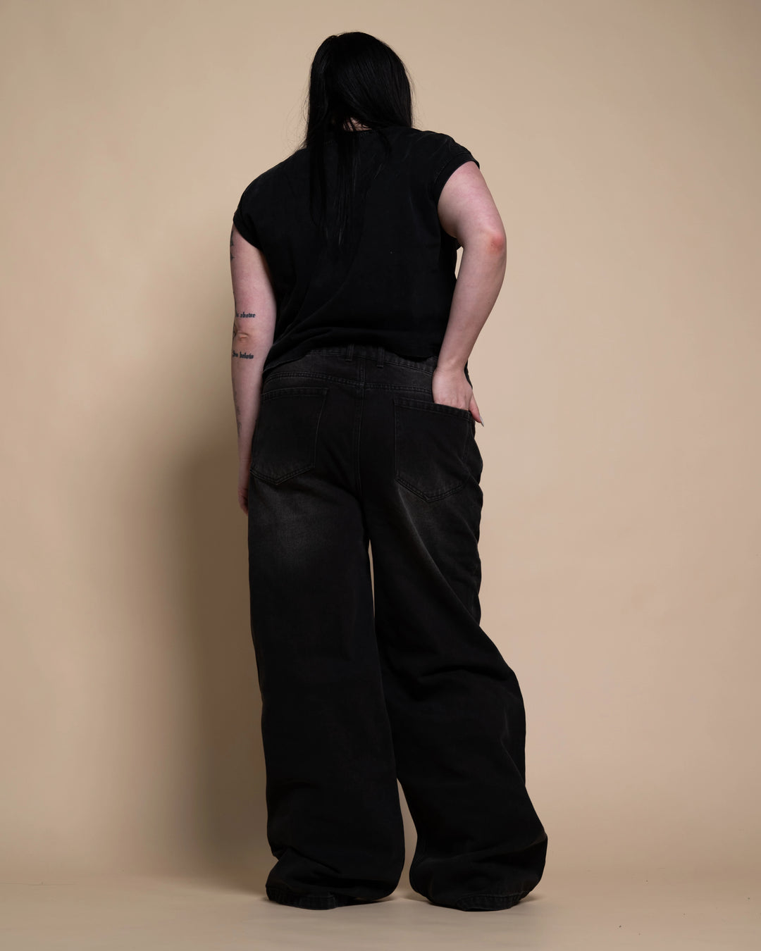 Black Baggy Jeans