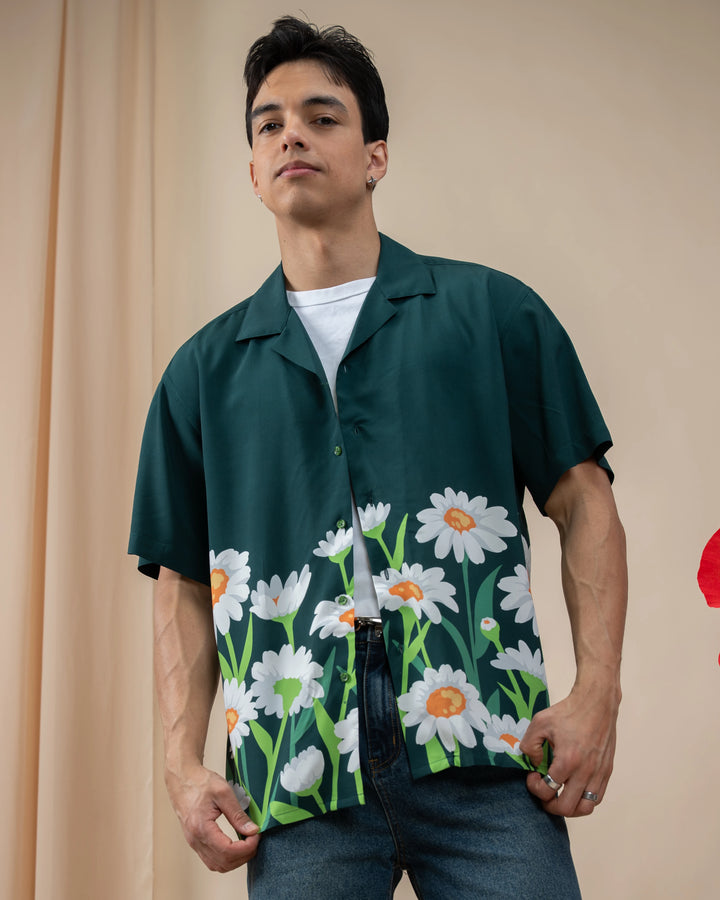 Daisy Button Up