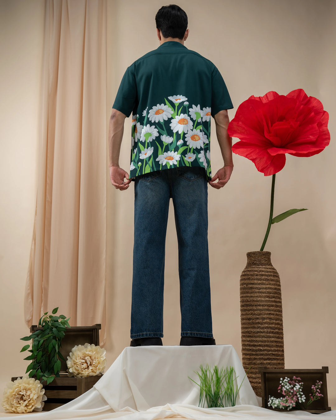 Daisy Button Up
