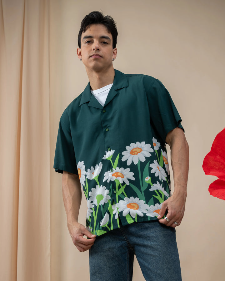 Daisy Button Up