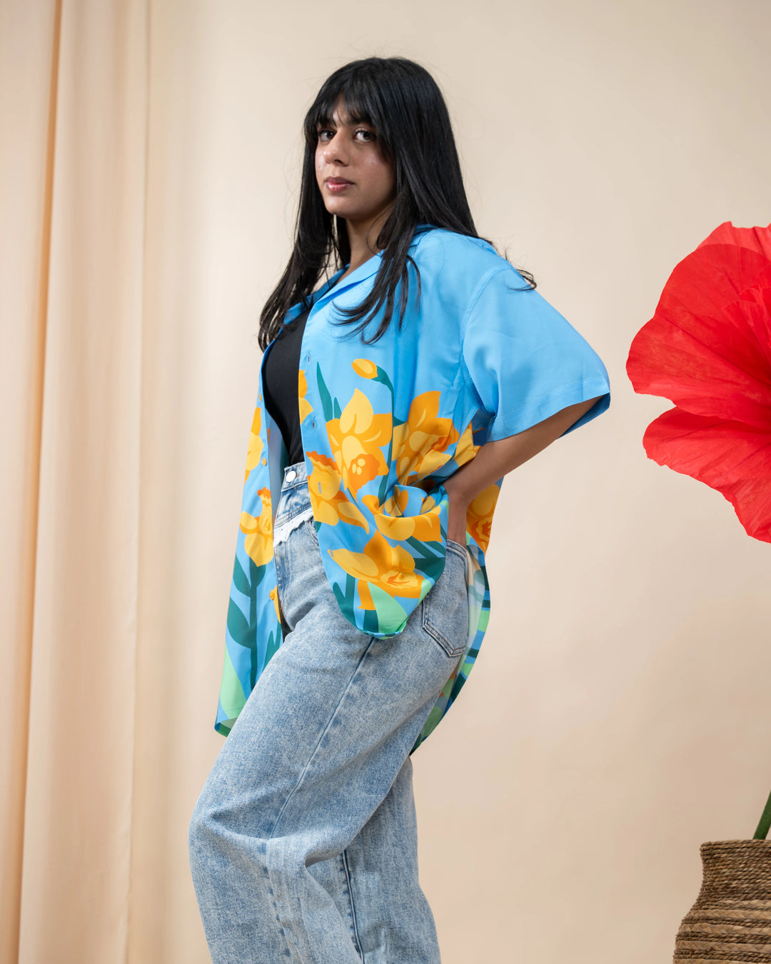 Daffodil Button Up
