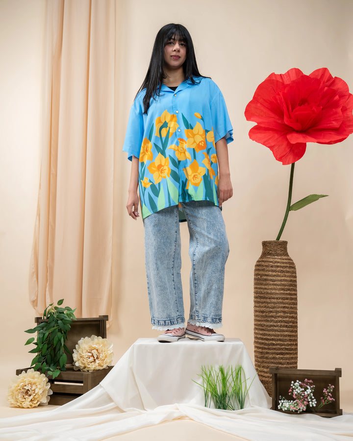 Daffodil Button Up