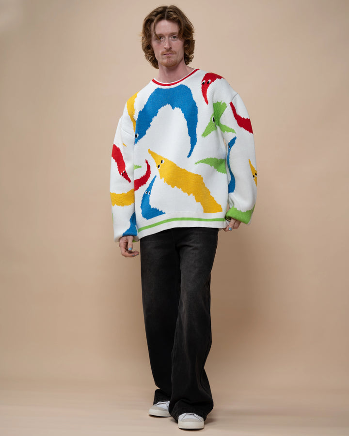 Worm on a String Sweater