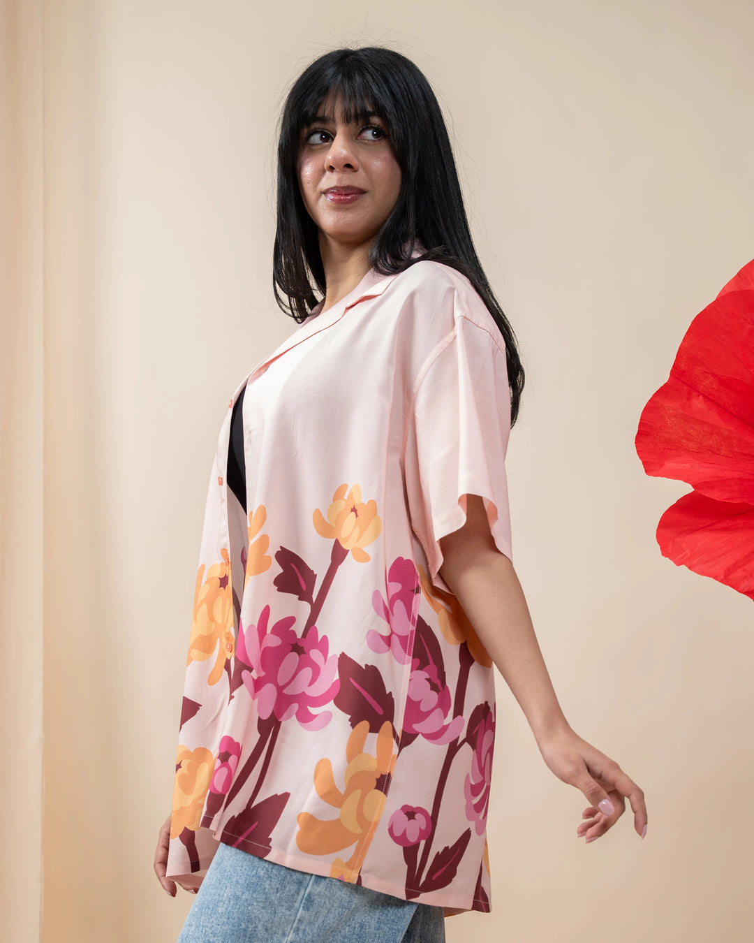 Chrysanthemum Button Up