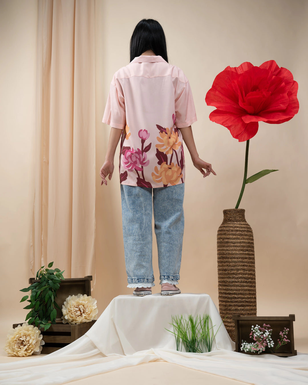 Chrysanthemum Button Up