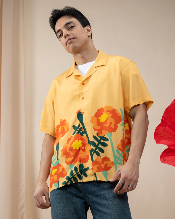 Marigold Button Up