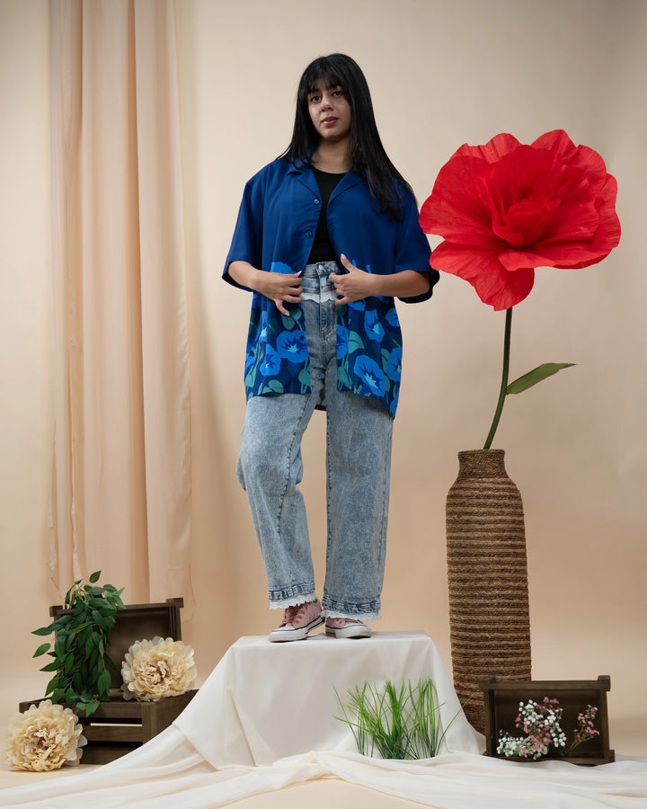 Morning Glory Button Up