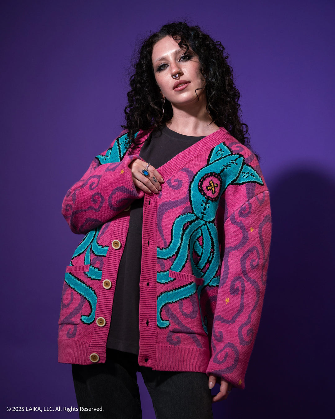 Coraline Squid Cardigan