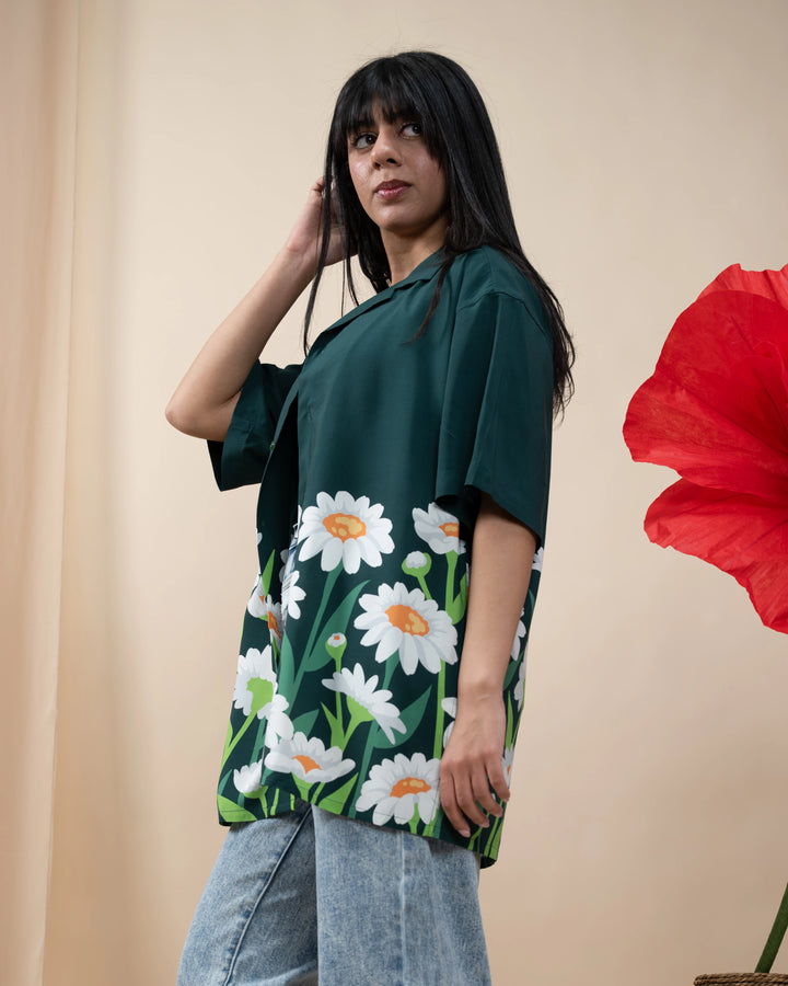 Daisy Button Up