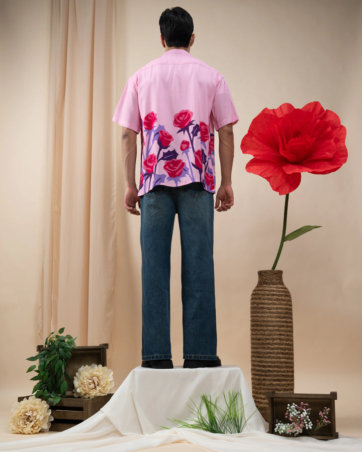 Rose Button Up
