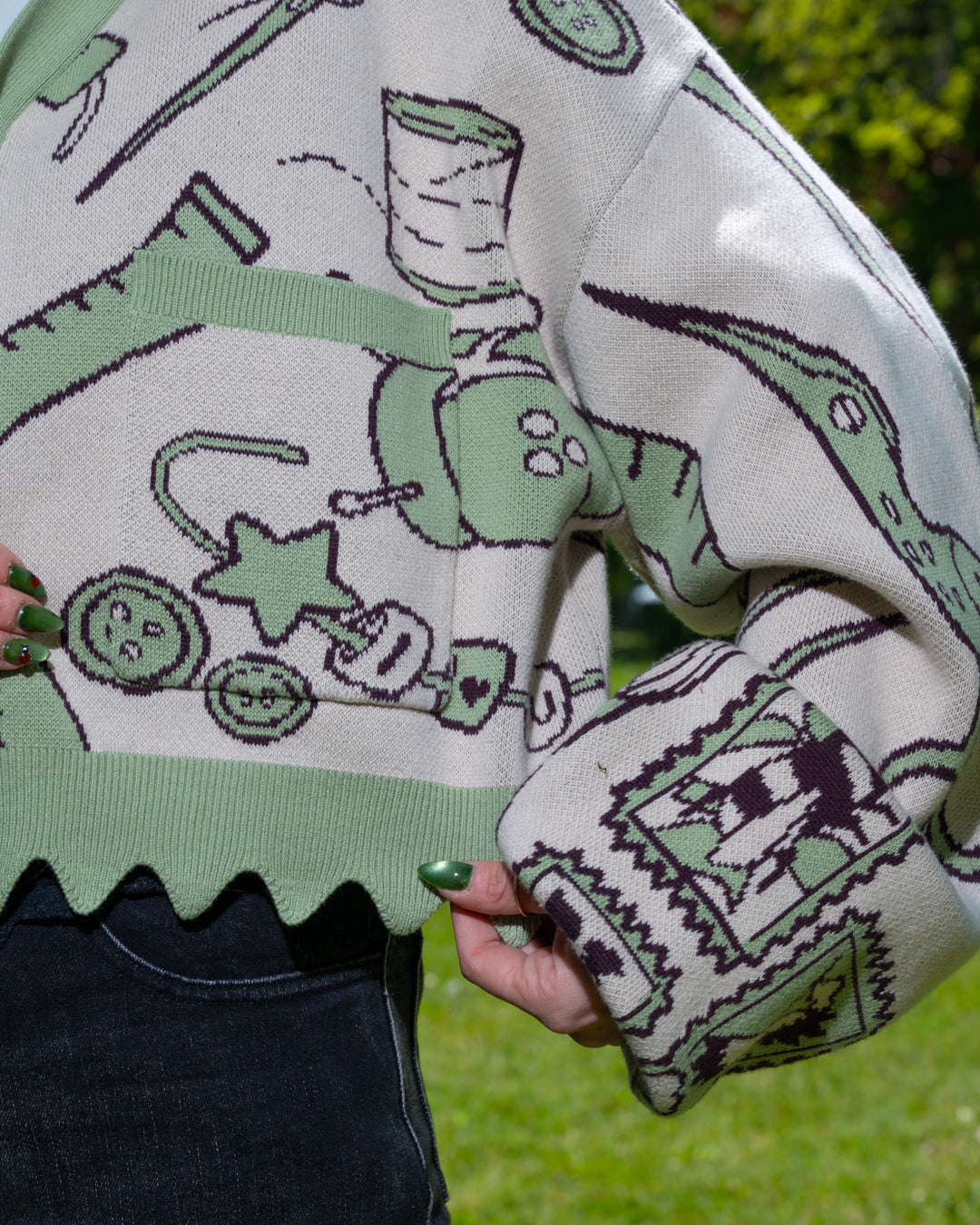 Cropped Craftigan