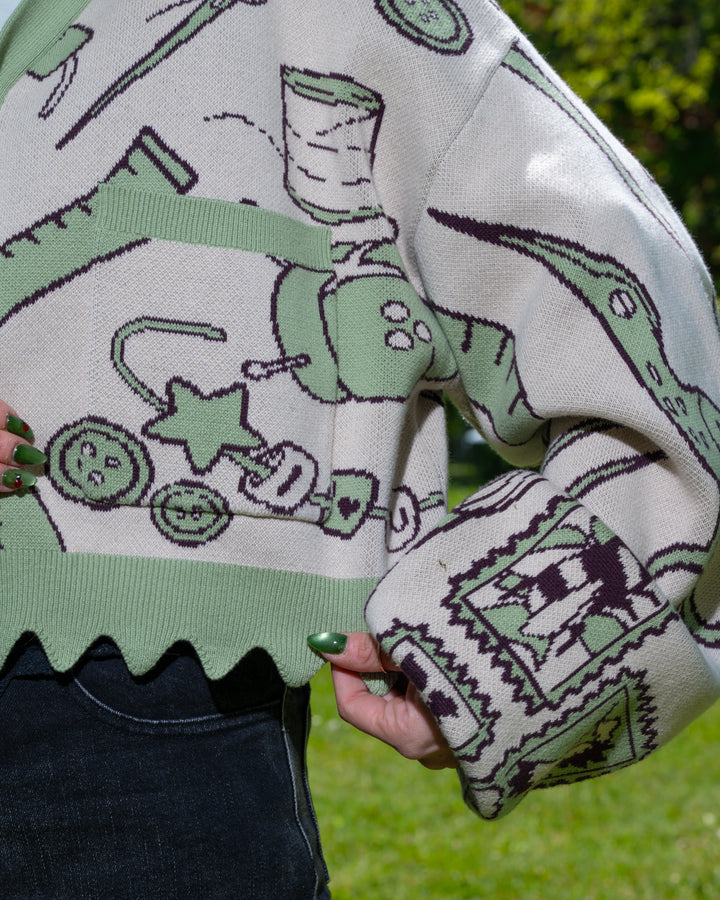 Cropped Craftigan