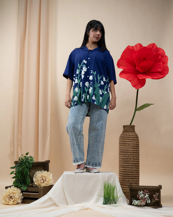 Lily of the Valley Button Up