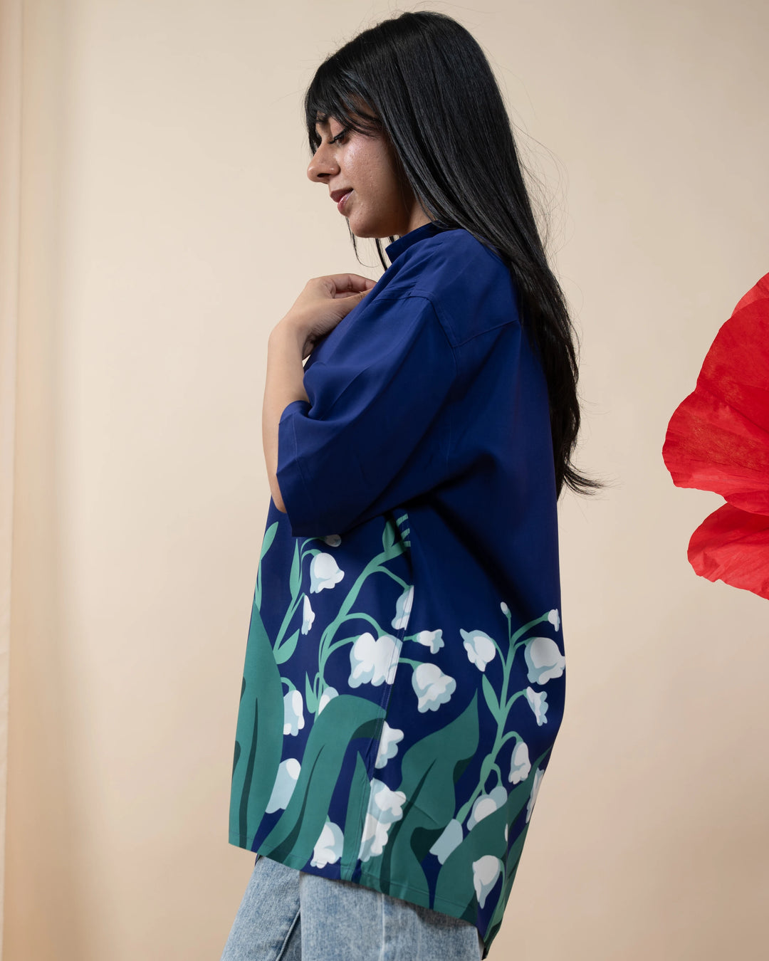 Lily of the Valley Button Up