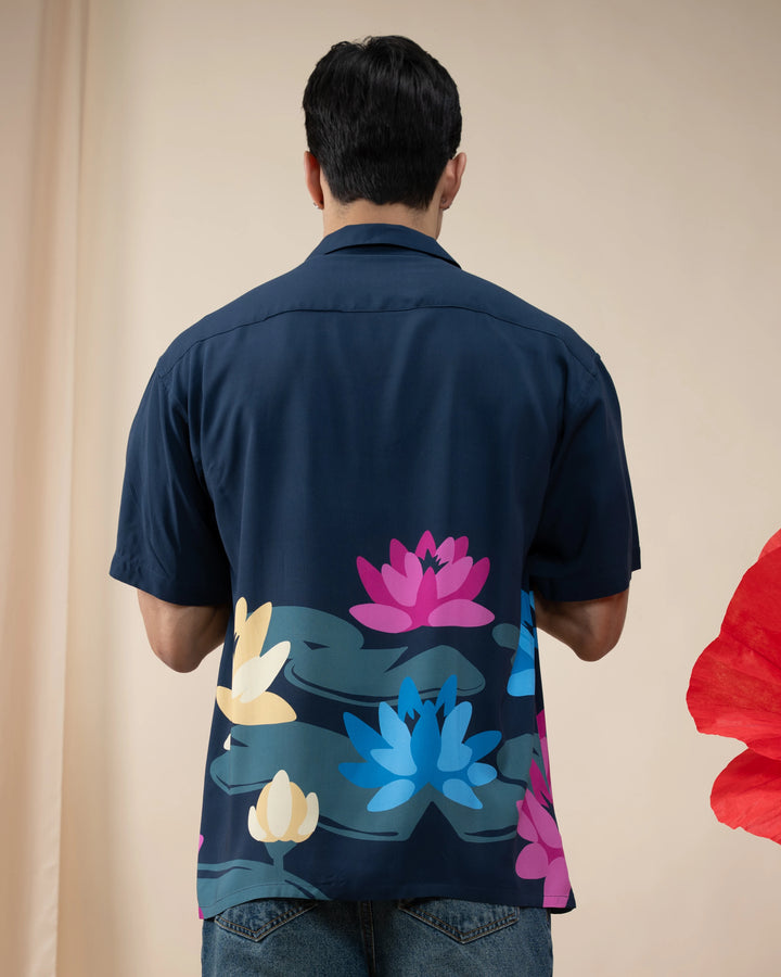 Water Lily Button Up