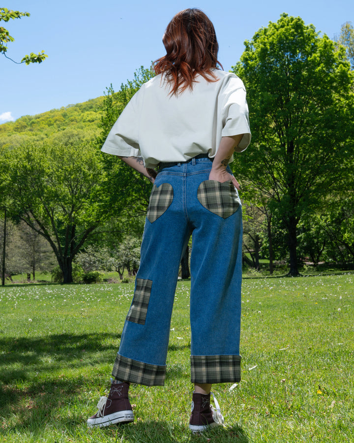 Mackle Bottom Jeans