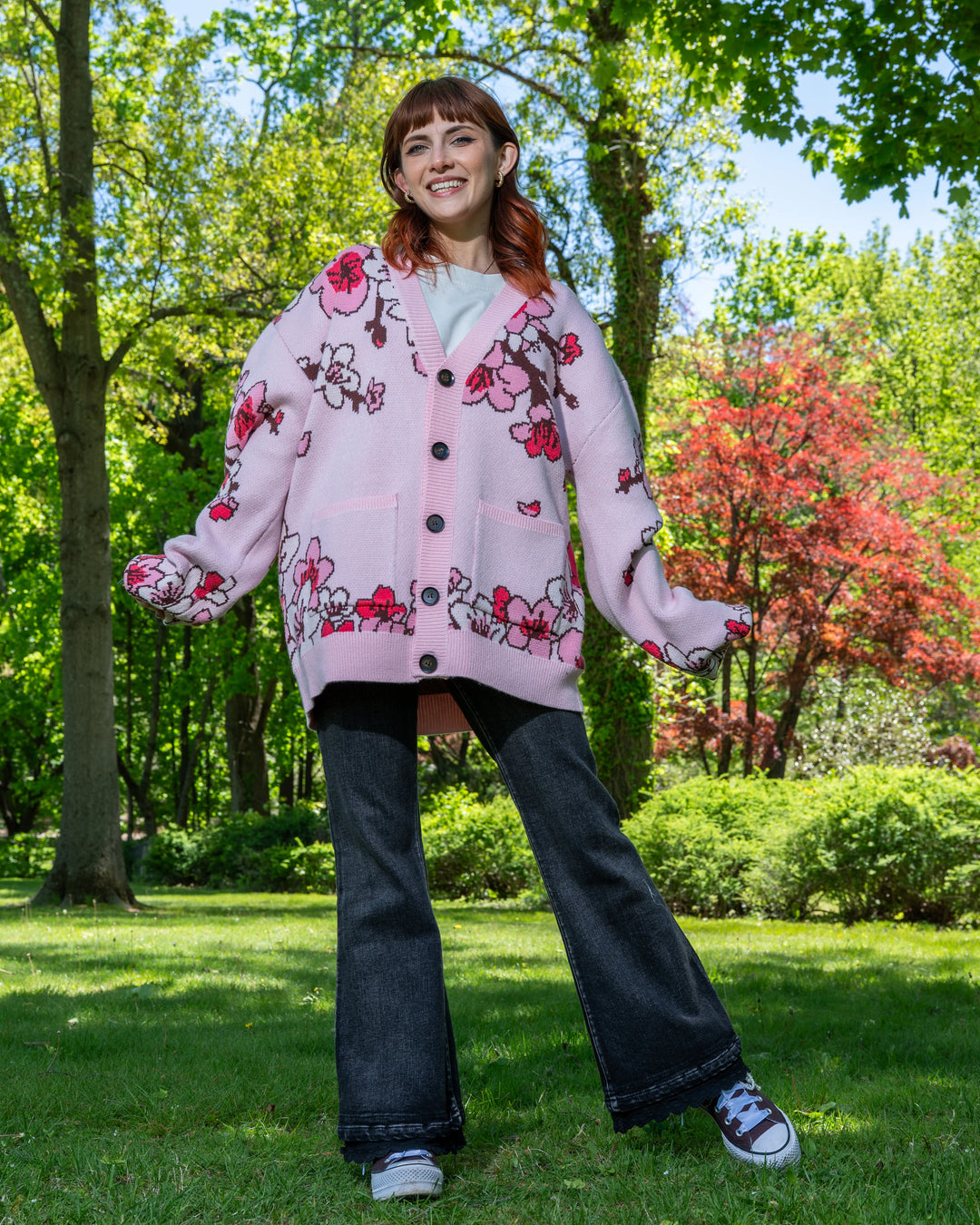 Cherry Blossom Cardigan