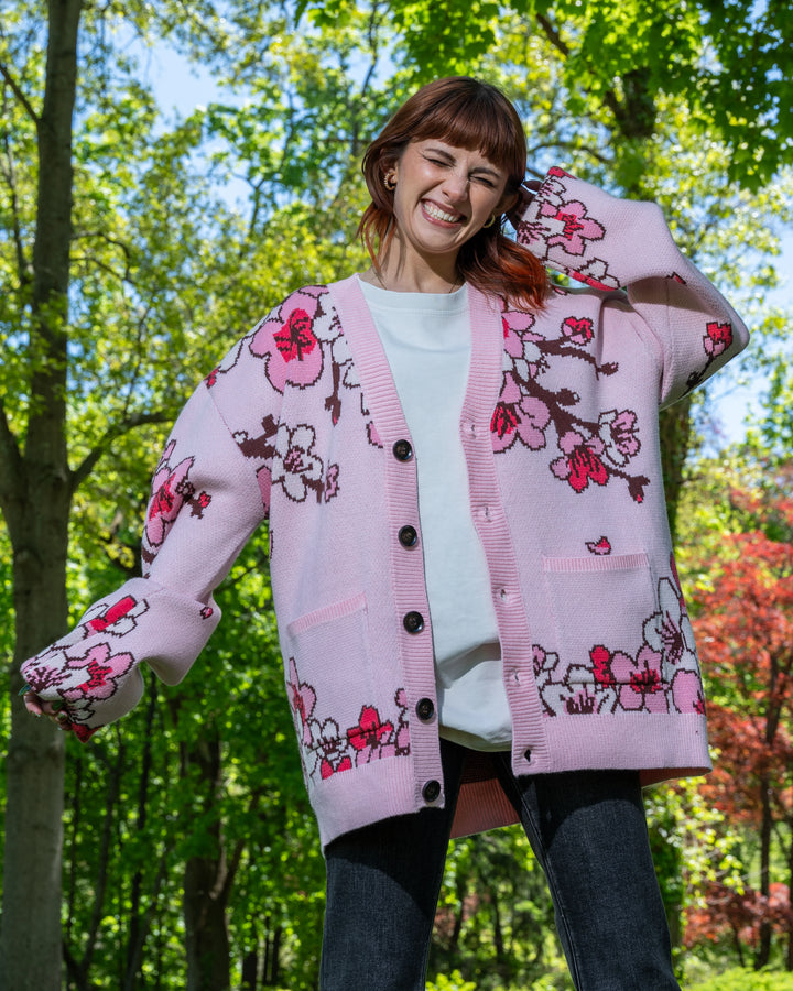 Cherry Blossom Cardigan