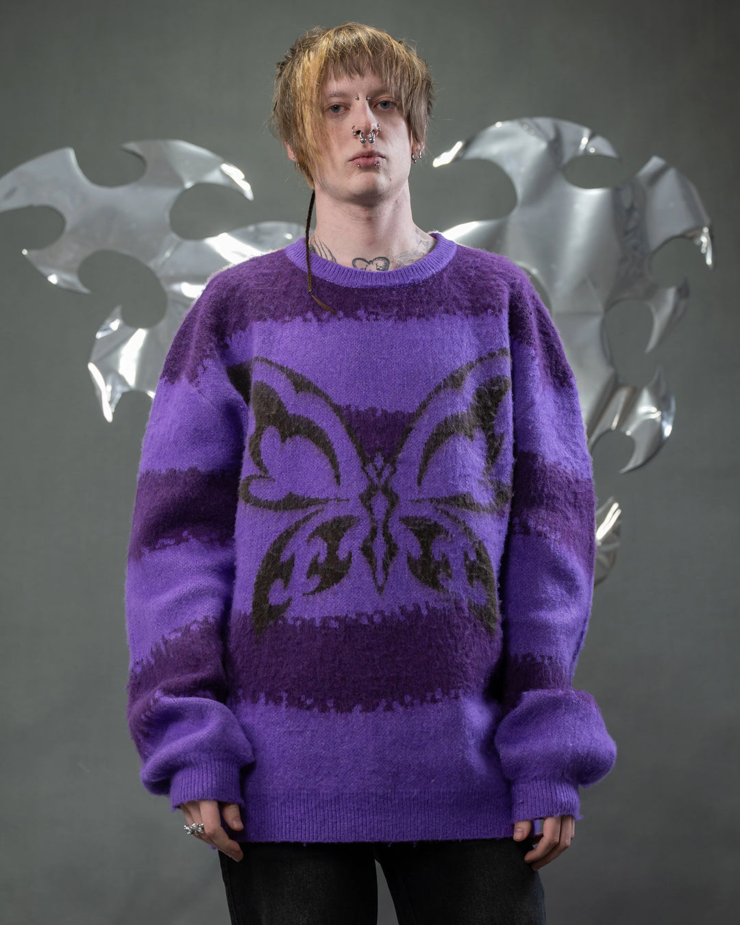 Cyber Butterfly Sweater