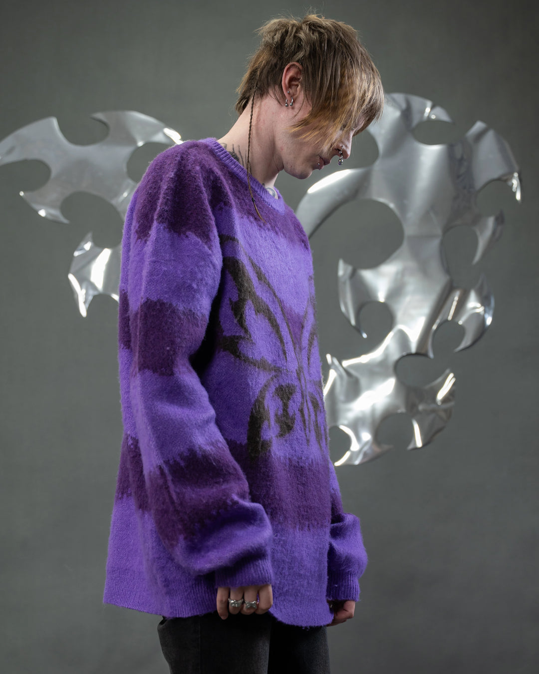 Cyber Butterfly Sweater