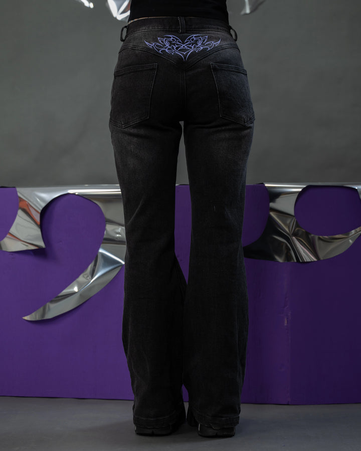 Medium Rise Tramp Stamp Jeans