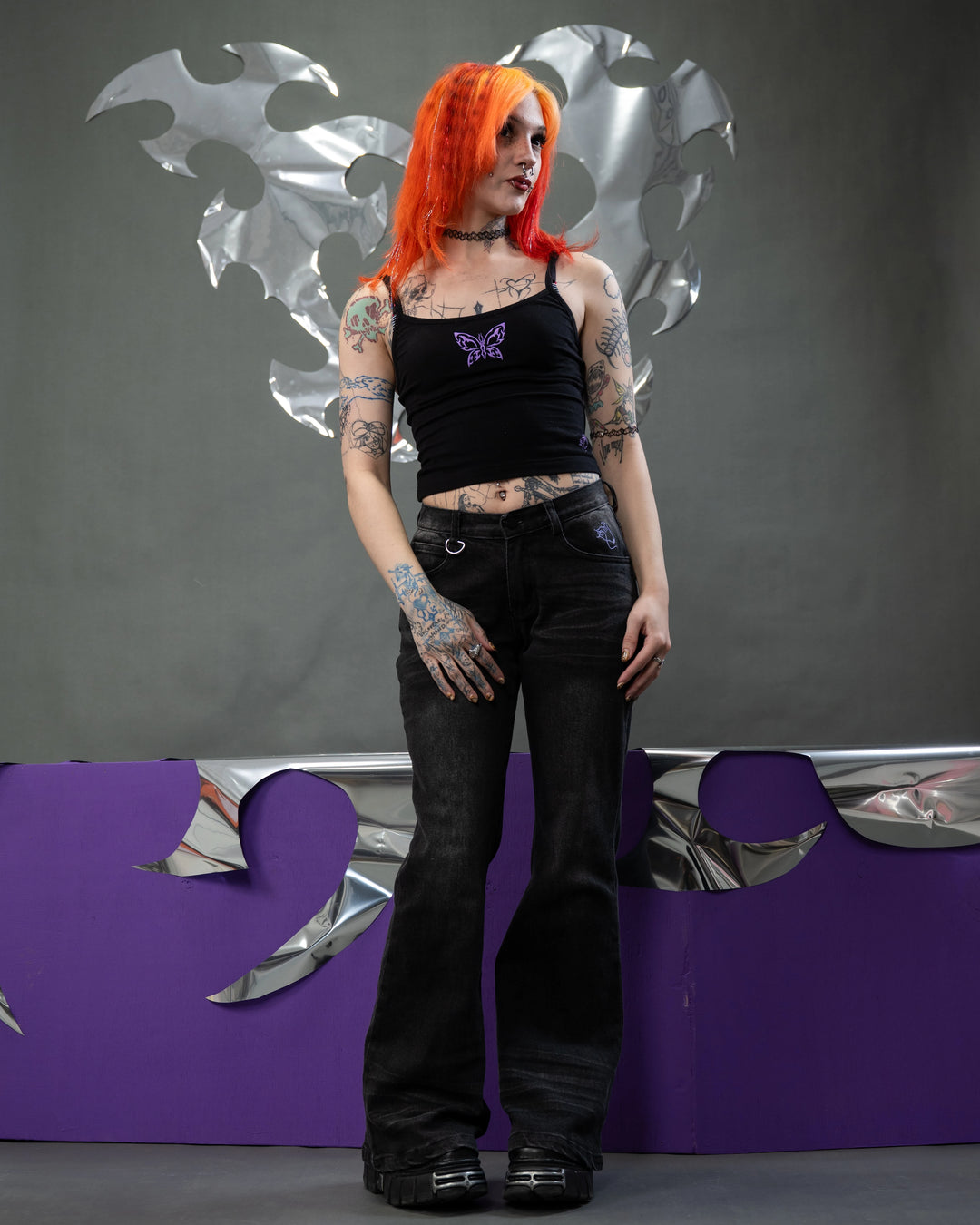 Cyber Butterfly Cami