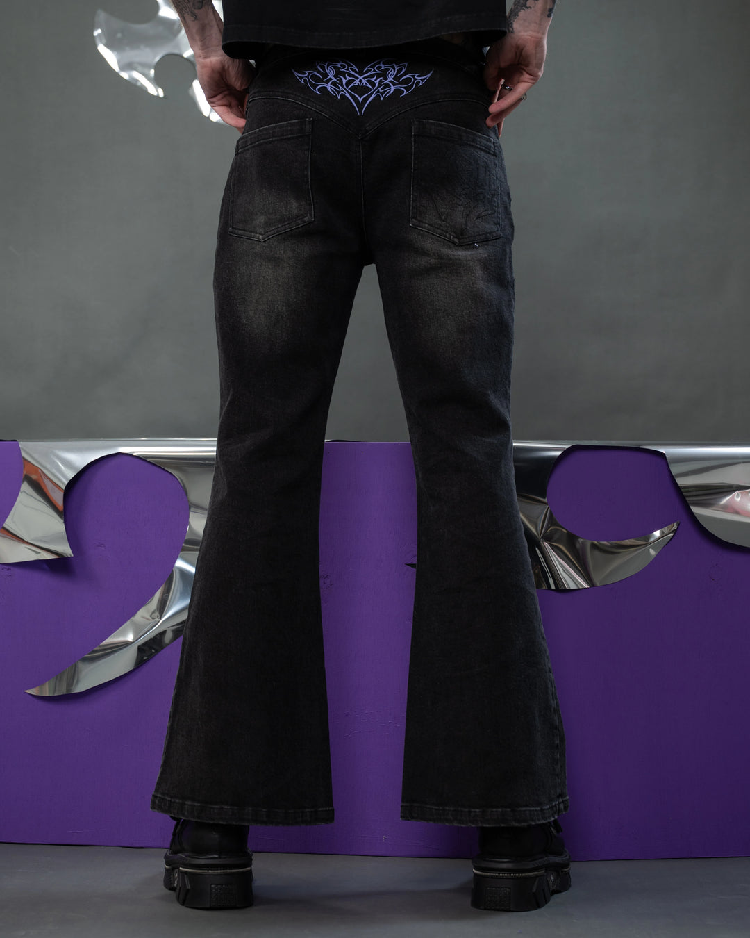 Medium Rise Tramp Stamp Jeans