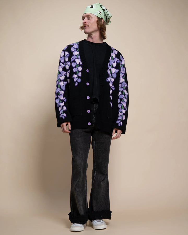 Black Wisteria Cardigan