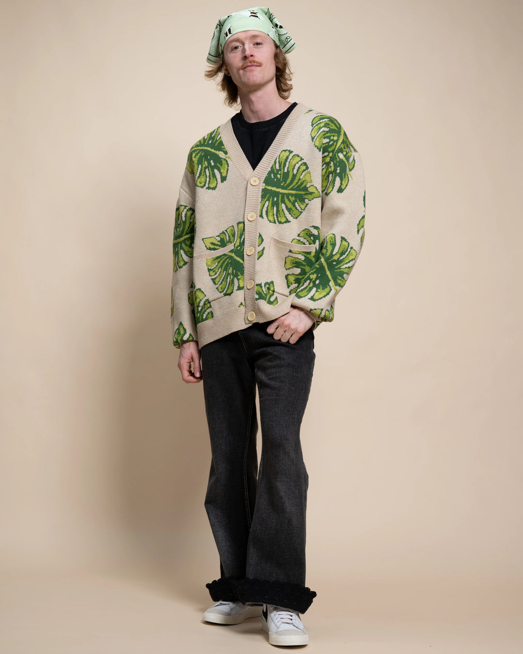 Monstera Cardigan