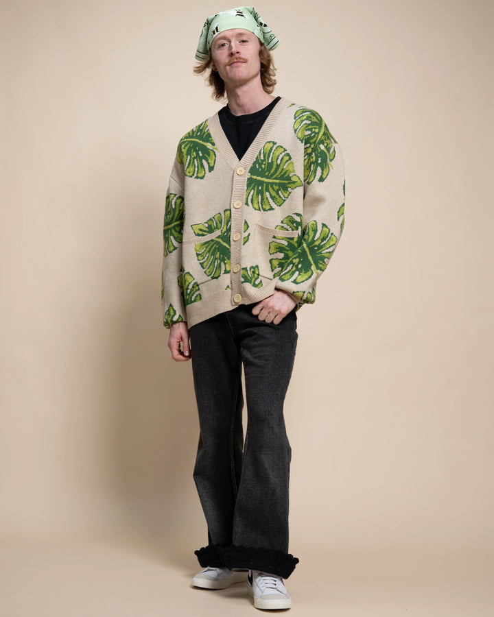 Monstera Cardigan