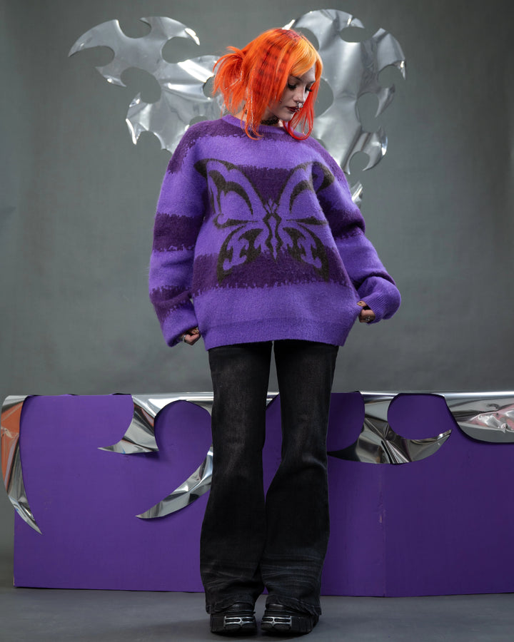 Cyber Butterfly Sweater
