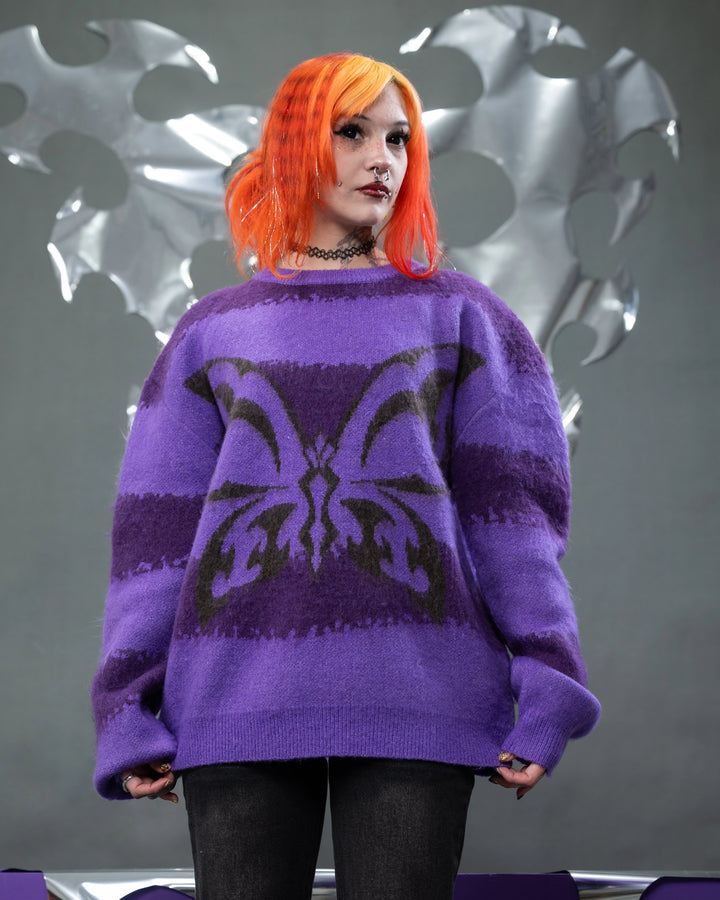 Cyber Butterfly Sweater