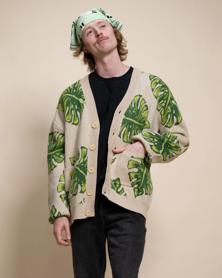 Monstera Cardigan