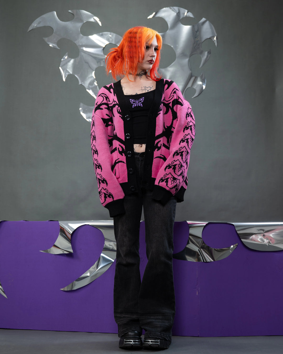 Cyber Heart Cardigan