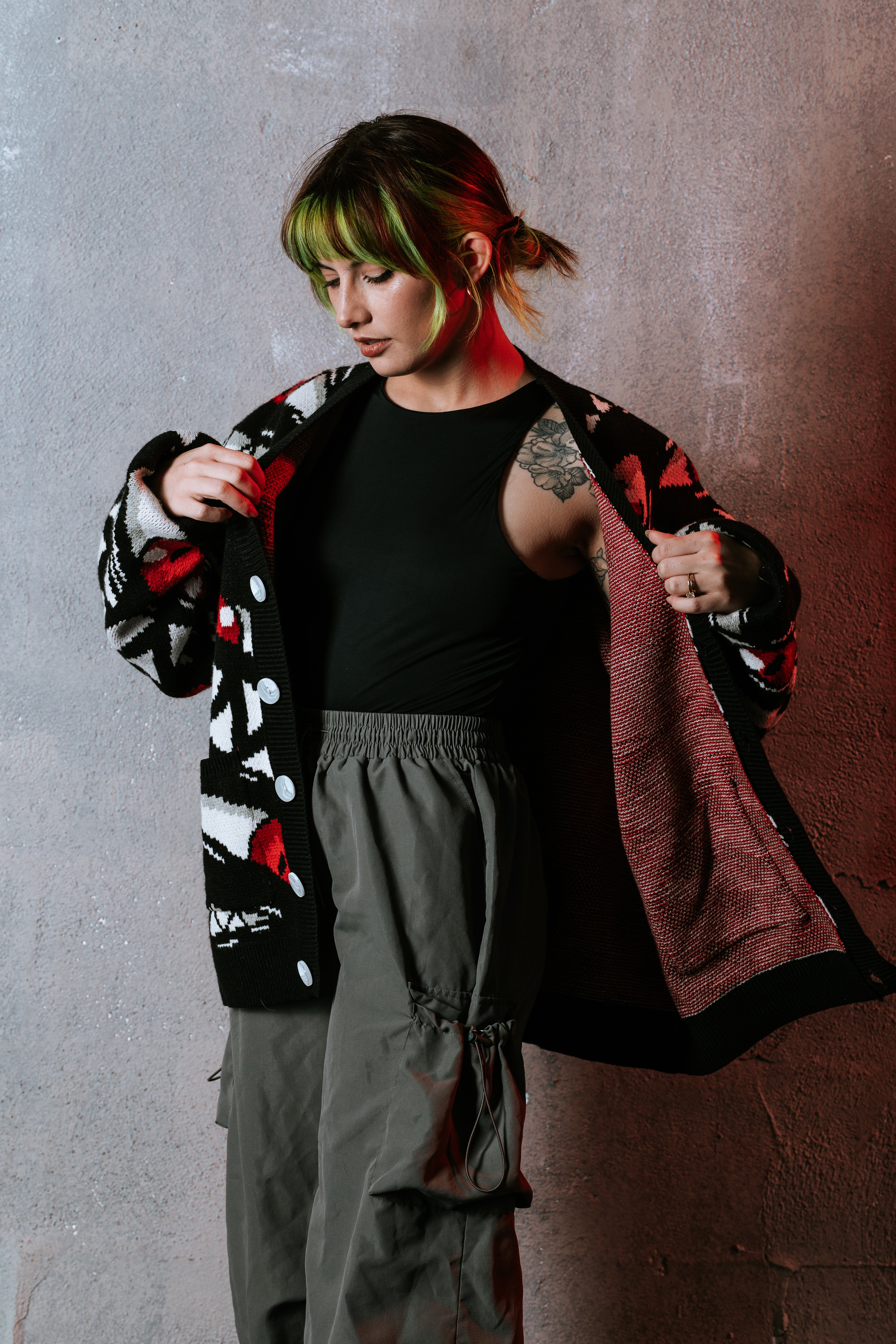 Pride Patterned Cardigan – Steady Hands