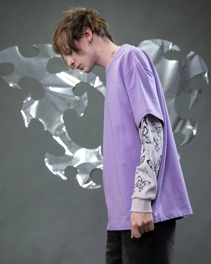 Butterfly Stick and Poke Long Sleeve