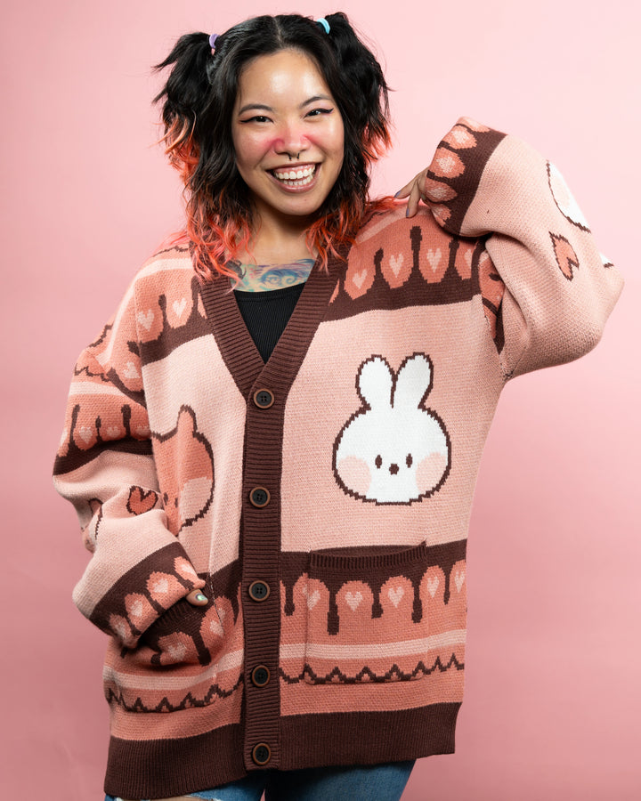 Chocolate minini Cardigan