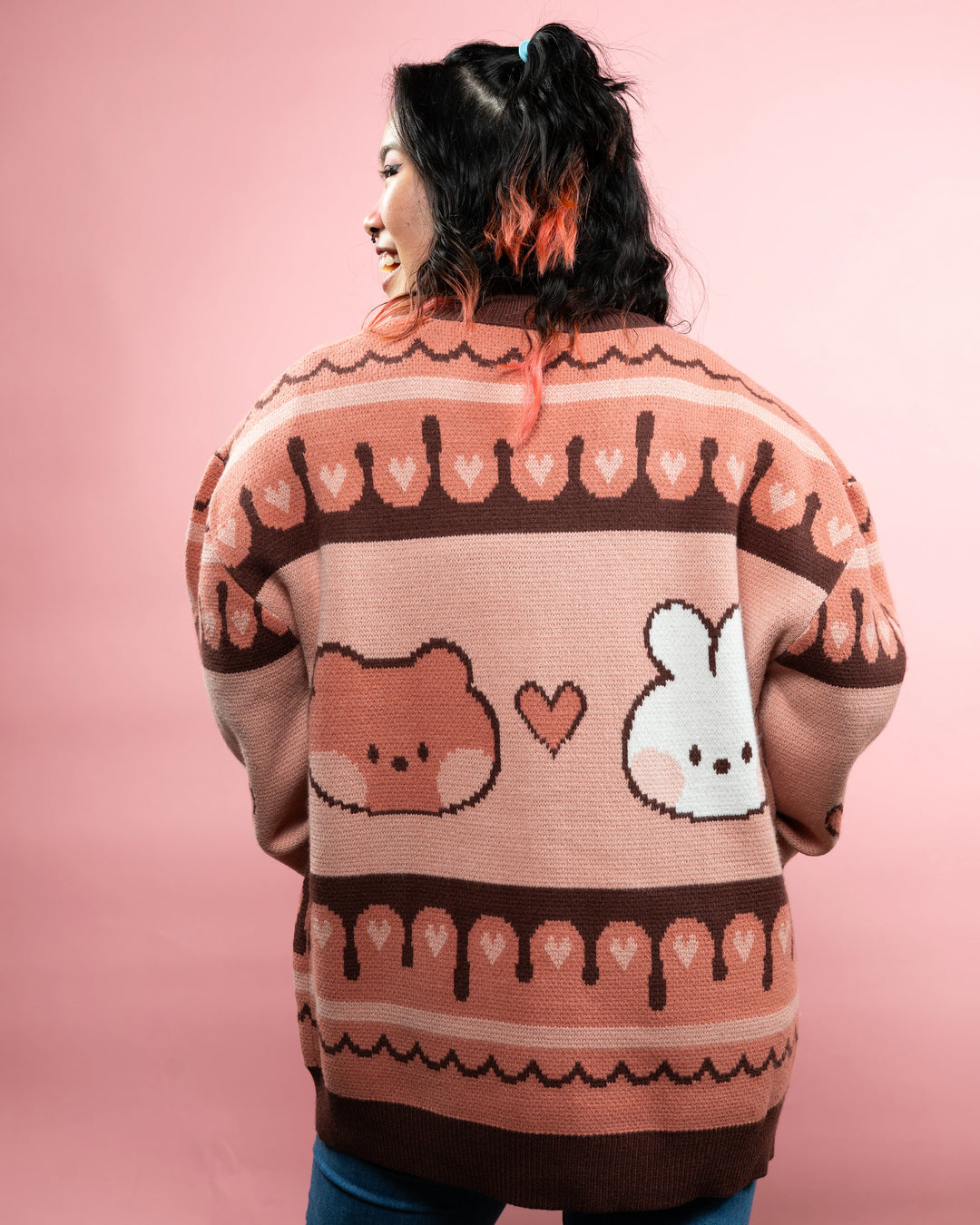 Chocolate minini Cardigan