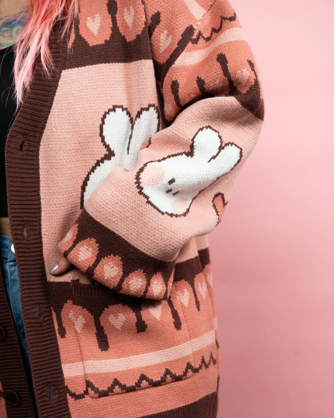 Chocolate minini Cardigan