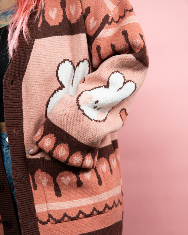 Chocolate minini Cardigan